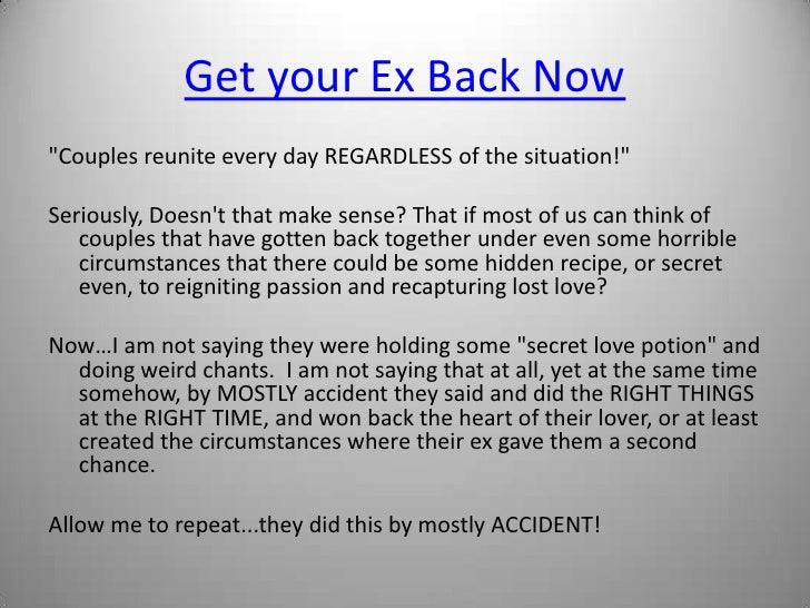 How To Win An Ex Back How To Win An Ex Back